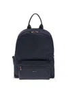 Kiton Zip-pocket Backpack In Blue
