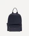 Kiton Zip-pocket Backpack In Blue