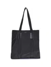 Kiton Nylon Tote Bag In Black