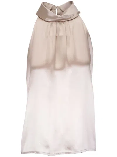 Kiton Ombré-effect Blouse In 中性色