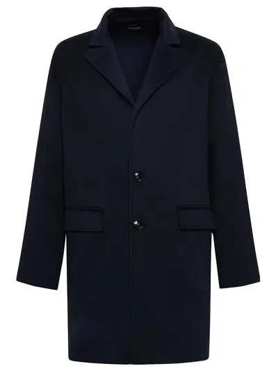 Kiton Outdoor Jacket Cashmere In Blue