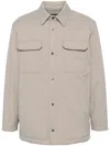 Kiton Padded Jacket In Neutrals