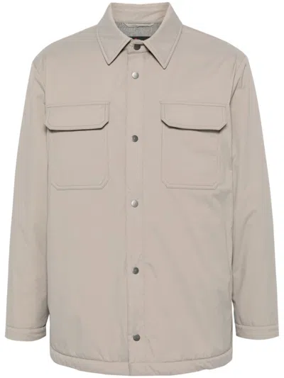 Kiton Padded Jacket In Neutrals
