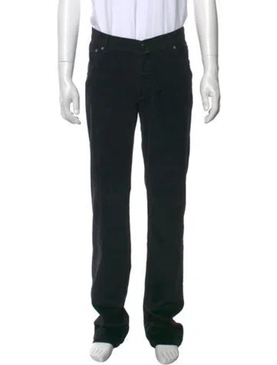 Pre-owned Kiton Pants In Black
