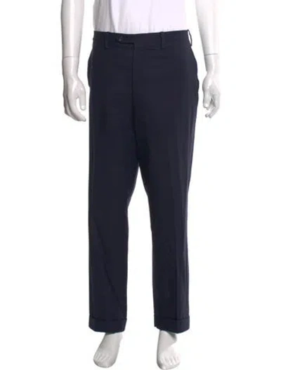 Pre-owned Kiton Pants In Blue