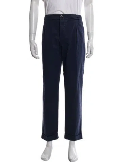 Pre-owned Kiton Pants In Blue
