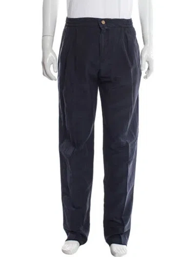Pre-owned Kiton Pants In Blue