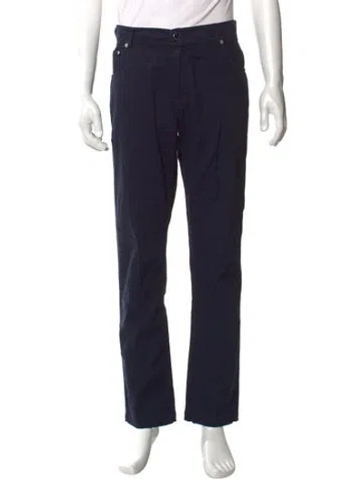 Pre-owned Kiton Pants In Blue