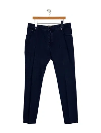 Pre-owned Kiton Pants In Blue