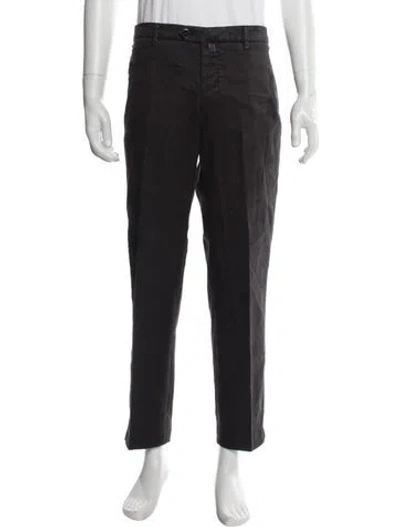 Pre-owned Kiton Pants In Gray