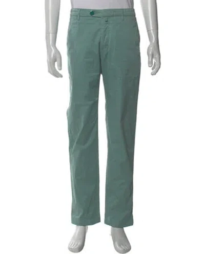Pre-owned Kiton Pants In Green