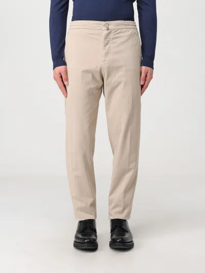 Kiton Trousers  Men In Beige