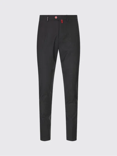 Kiton Pants  Men Color Grey In Black