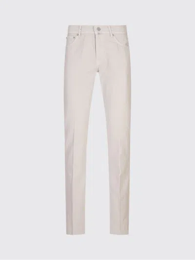 Kiton Jeans  Men Color White In Neutral