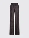 Kiton Pants  Woman Color Black In Brown