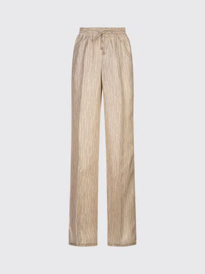 Kiton Pants  Woman Color Brown In Neutral