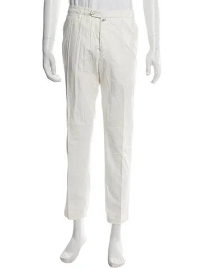 Pre-owned Kiton Pants In Neutral