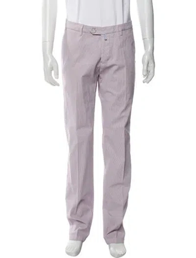 Pre-owned Kiton Pants In Purple
