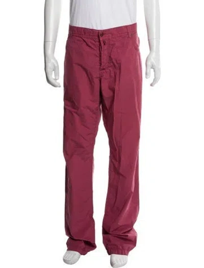 Pre-owned Kiton Pants In Red