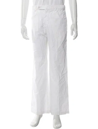 Pre-owned Kiton Pants In White