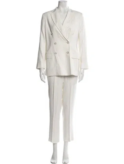 Pre-owned Kiton Pantsuit W/ Tags In Neutral