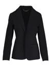 Kiton Patch-pocketed Blazer In Blue