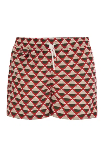 KITON KITON PATTERNED BEACH BOXERS