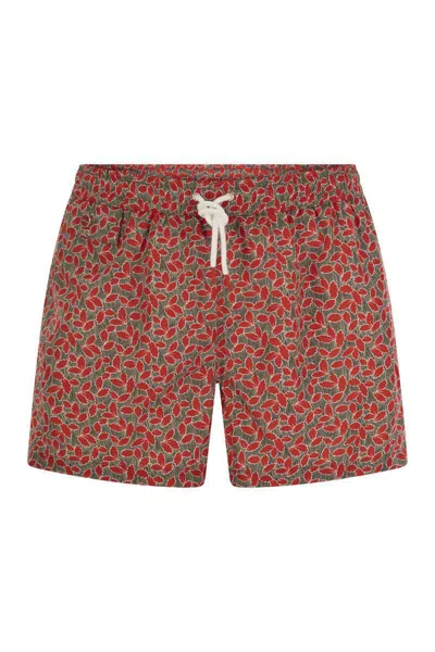 KITON KITON PATTERNED BEACH BOXERS