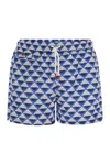 Kiton Patterned Beach Boxers In Multicolor