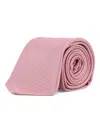 Kiton Patterned-intarsia Tie In Pink