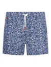 Kiton Patterned Swimsuit In Multicolor
