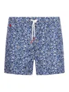 Kiton Patterned Swimsuit In Multicolour