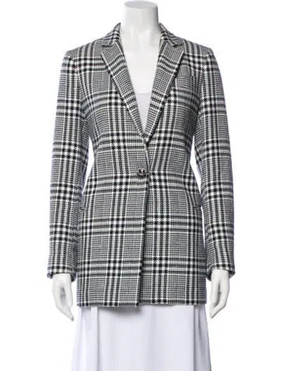 Pre-owned Kiton Plaid Print Blazer In Multi