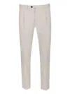 Kiton Pleated-effect Trousers In Neutral