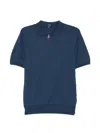 Kiton Polo In Blue