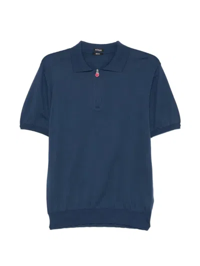Kiton Polo In Blue