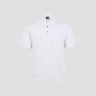 Kiton Polo L In White