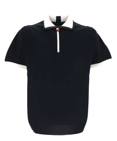 Kiton Polo Shirt In Black