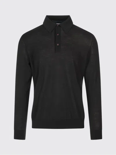 KITON POLO衫 KITON 男士 颜色 黑色,H75209002