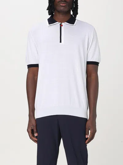Kiton Polo Shirt  Men Color White
