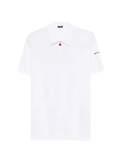 Kiton Polo In White
