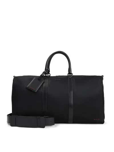 Kiton Polyamide Duffle Bag In Black
