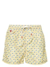 KITON KITON PRINTED SWIM SHORTS