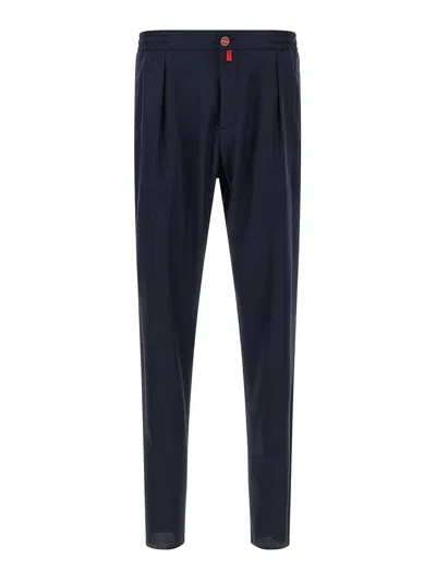Kiton Pull-on Pants In Black