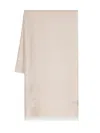 Kiton Rectangular Fringed Scarf In Neutrals