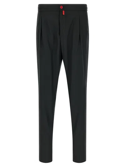 KITON KITON RED BUTTON PANTS