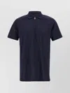 KITON REGULAR FIT POLO SHIRT WITH SIDE VENTS