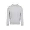Kiton Crewneck Knit Sweater In Grey