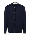 Kiton Reversible Cardigan In Black