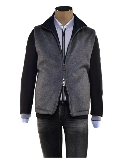KITON REVERSIBLE CASHMERE GILET